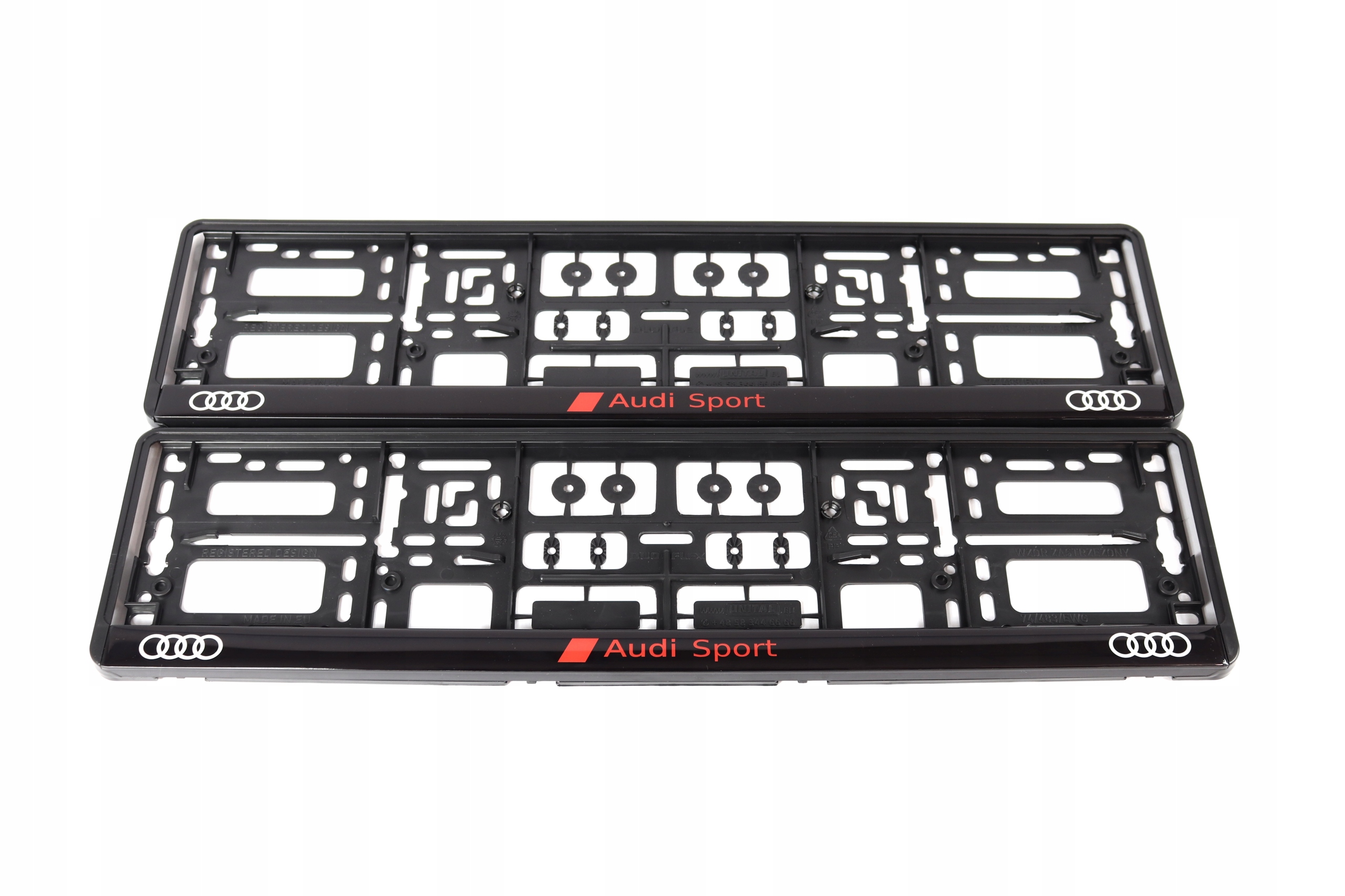 

Komlet Ramek Audi Sport Tablice Rejestracyjne Aso