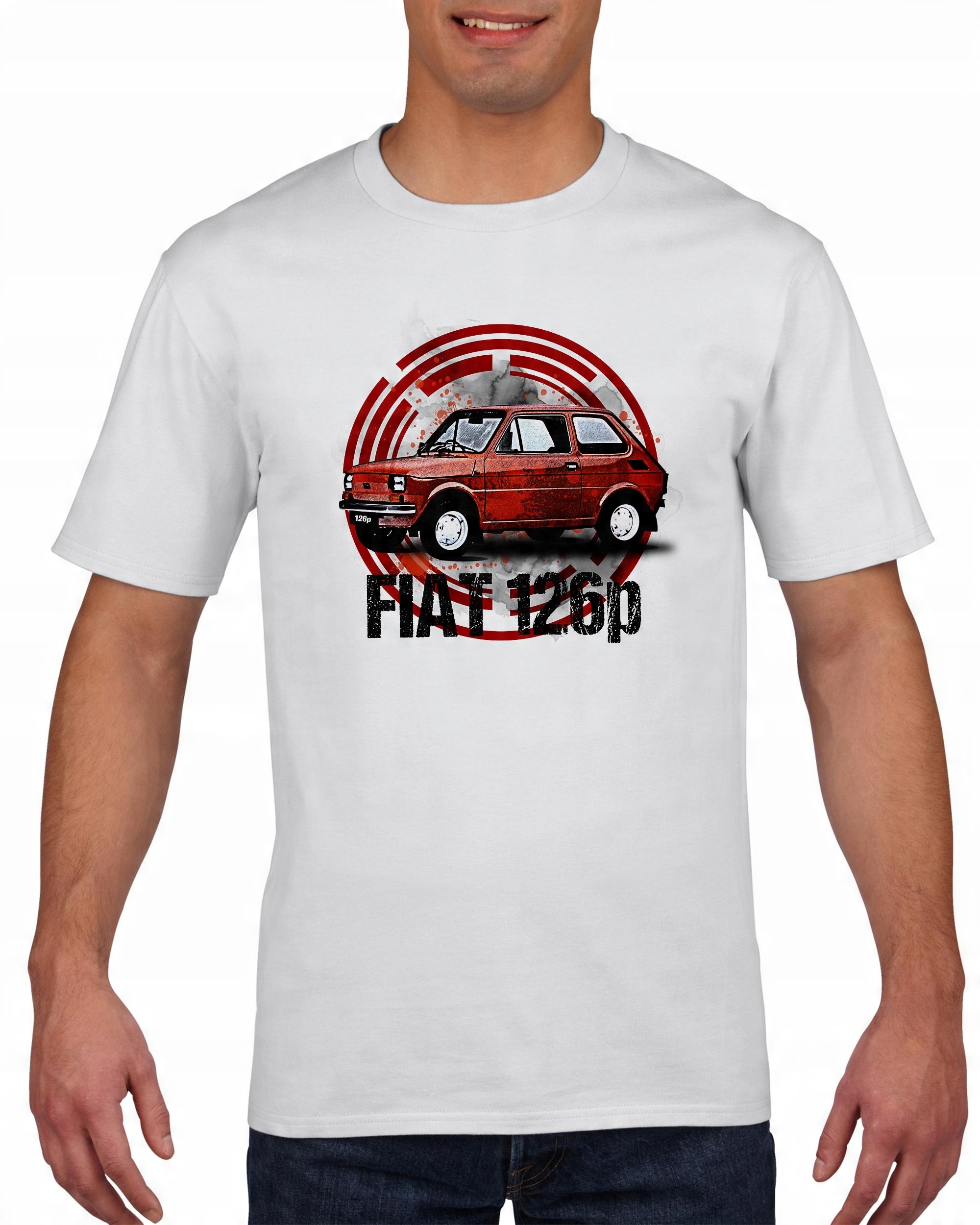 

Koszulka męska Auta Legendy Prl Fiat 126P L