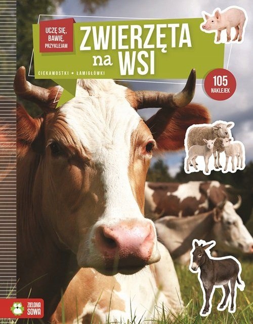 Zwierzęta Na Wsi Uczę Się Bawię Przyklejam