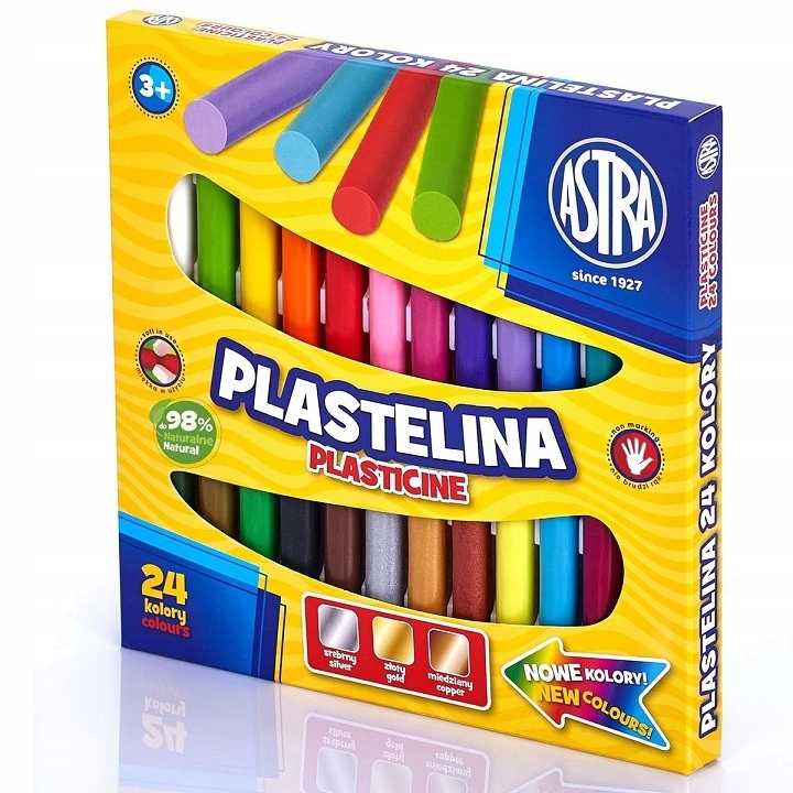 

Plastelina 98% naturalna Astra 24