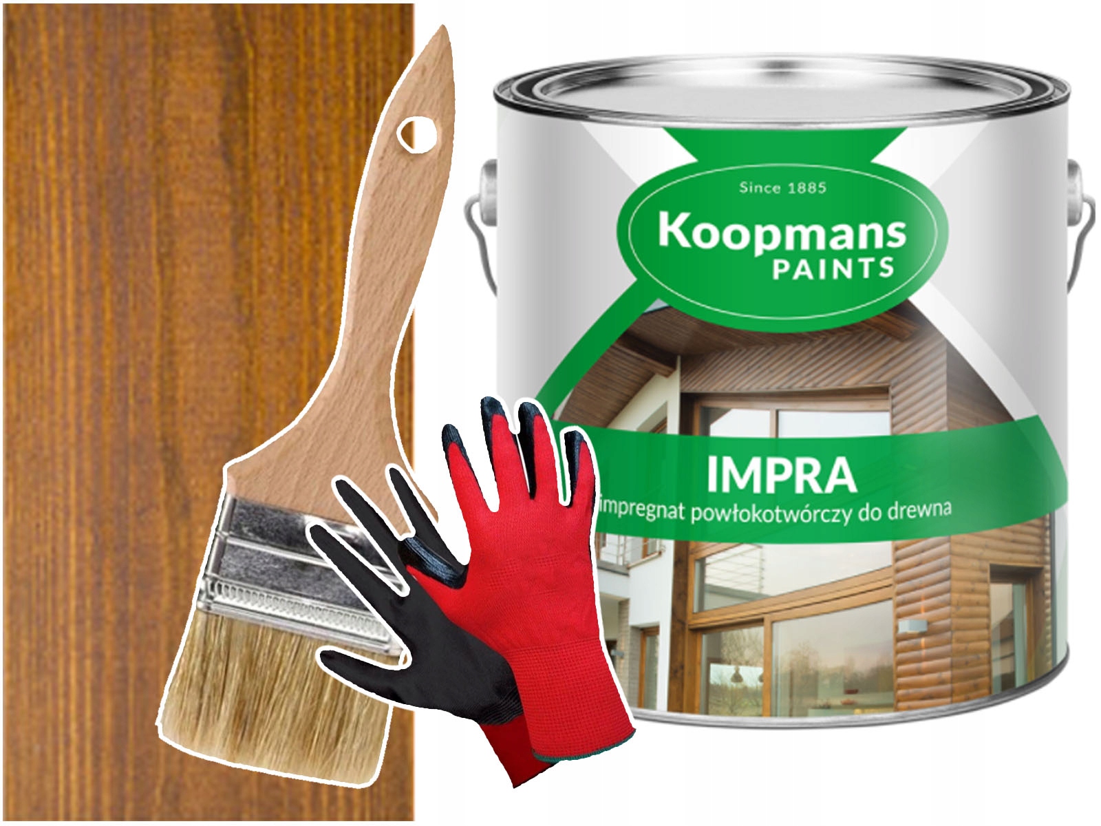 Impra Impregnát na dřevo Palisander Argent. 5L