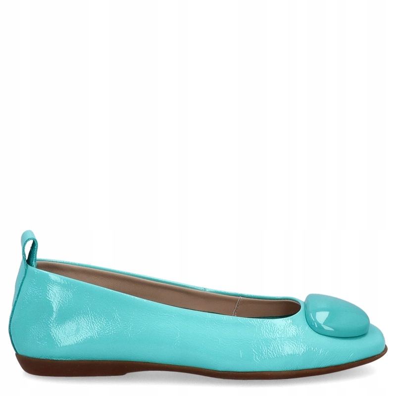 Španělské baleríny z lakované kůže Wonders A-86120 Morskie 36