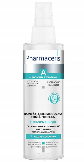 PHARMACERIS A PURI-SENSILIQUE Nawilżająco-Łagodzący Tonik-Mgiełka - 200 ml