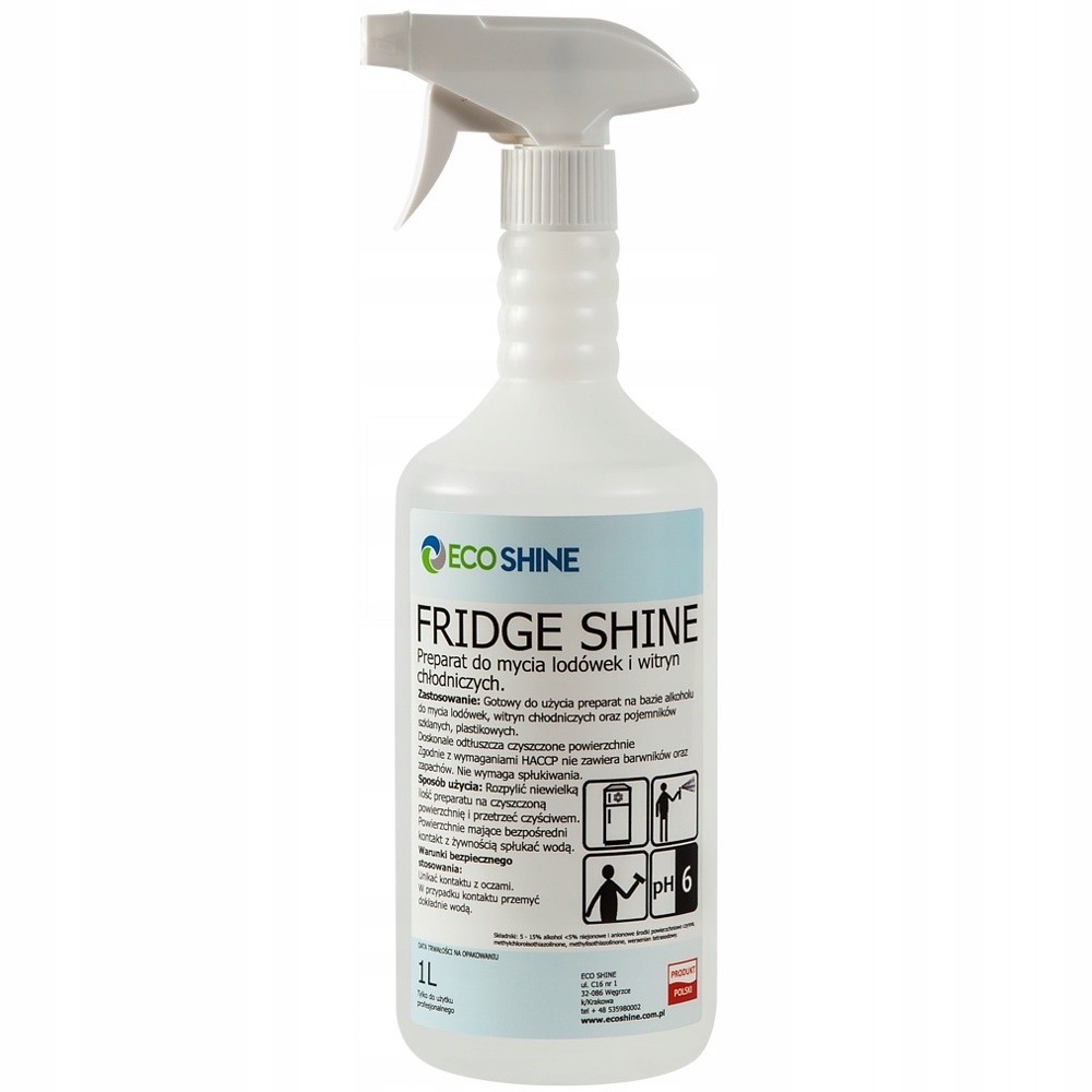 

Eco Shine Fridge Shine Płyn Do Mycia Lodówek 1L