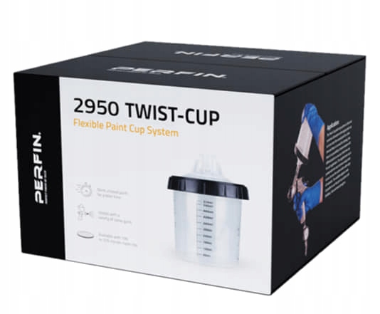 

Kubki Pps Zestaw Do Lakieru 600ML 50SZT. 190 Um