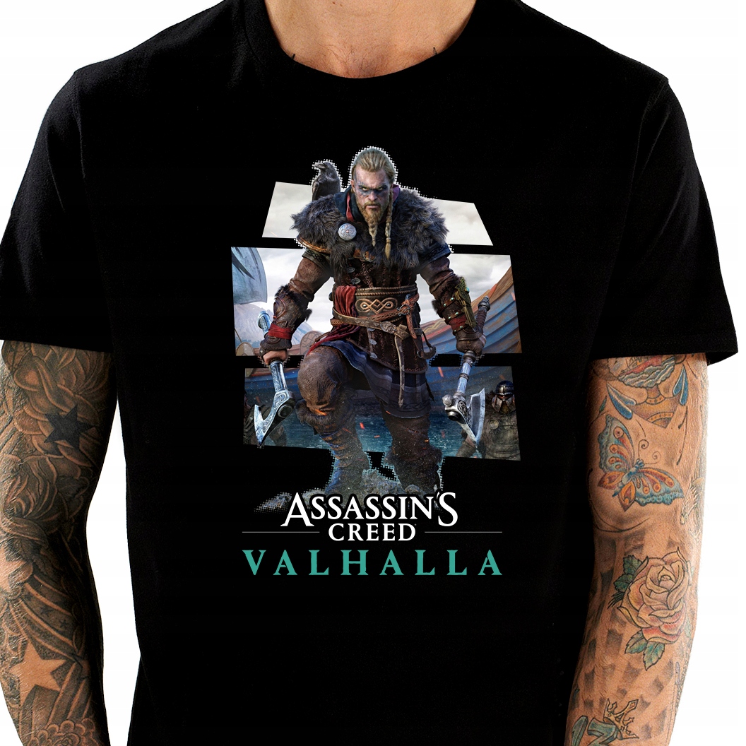 

Assassins Creed Valhalla Odyssey Koszulka Męska L