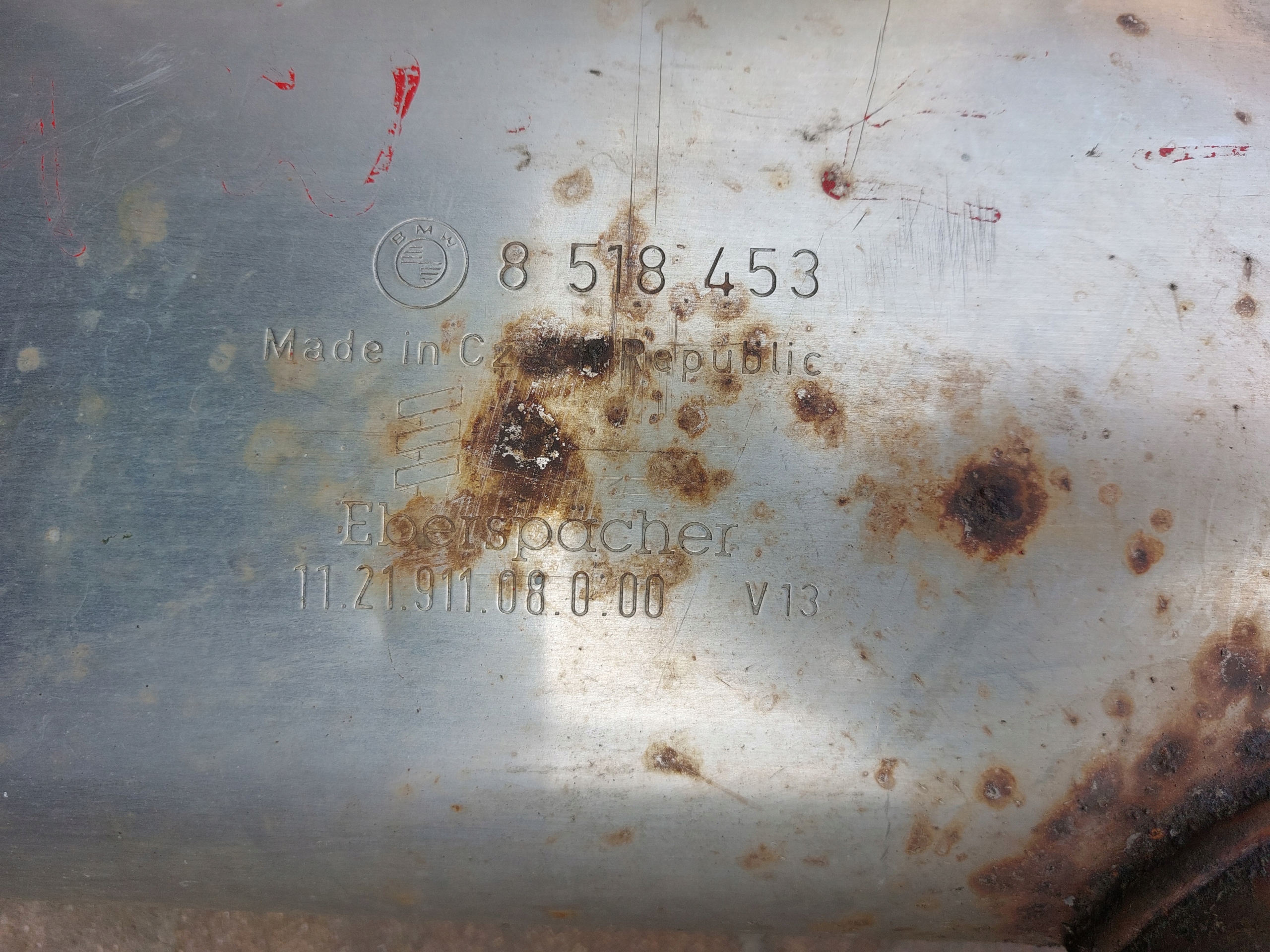 exhaust silencer BMW F30 F31