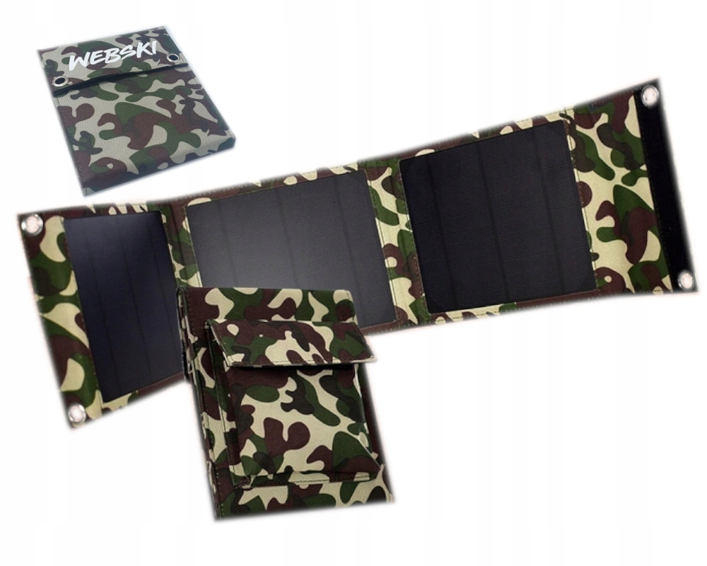 Solární Panel – Usb Nabíječka Pro Telefony