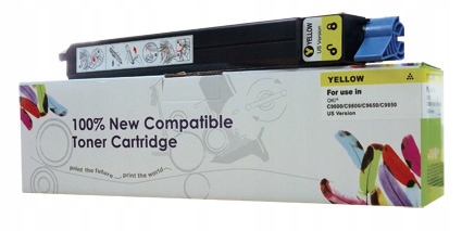Toner Cartridge Web Yellow Oki C9600, C9800, náhrada 42918913