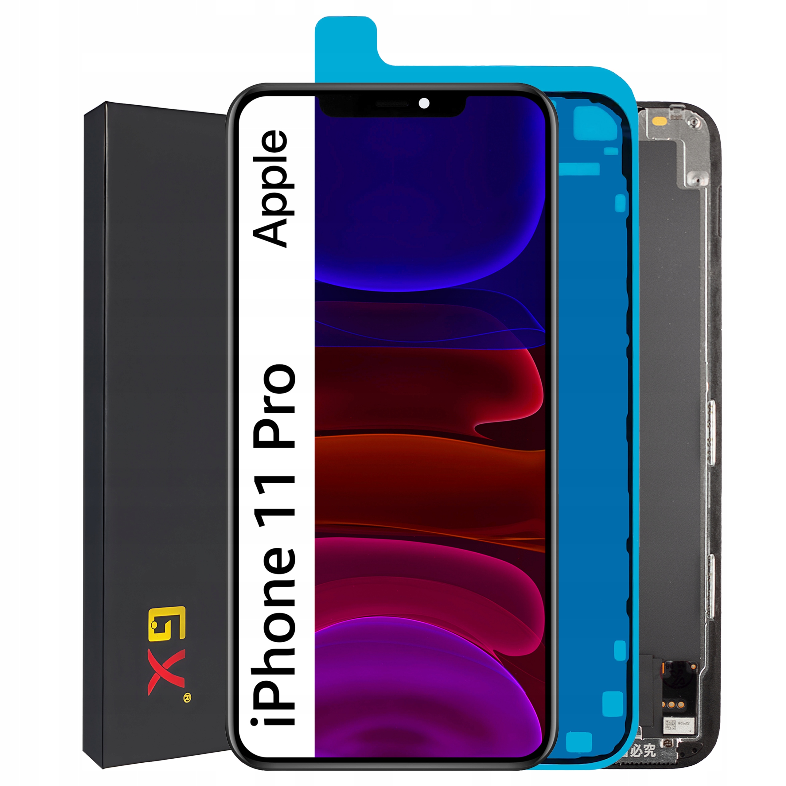 Displej pro iPhone 11 Pro LCD Oled displej Gx A2215 A2160 těsnění