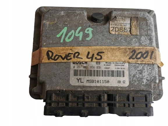 ROVER 45 2.0D 0281001956 MSB101150 computer ECU