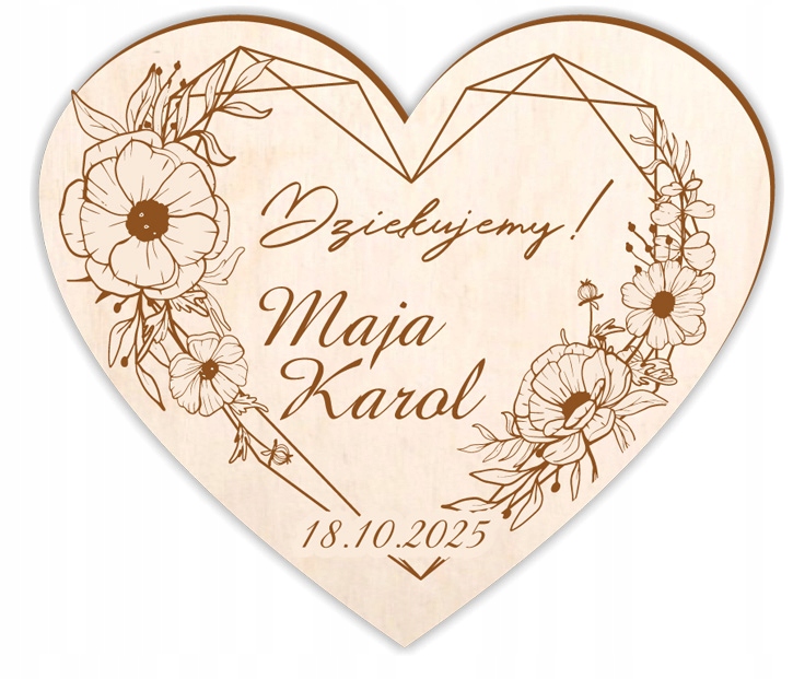 

Magnes Podziękowanie Dla Gości Ślub Wesele