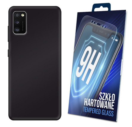 

Etui Matt Czarny Do Samsung Galaxy A41 Szkło