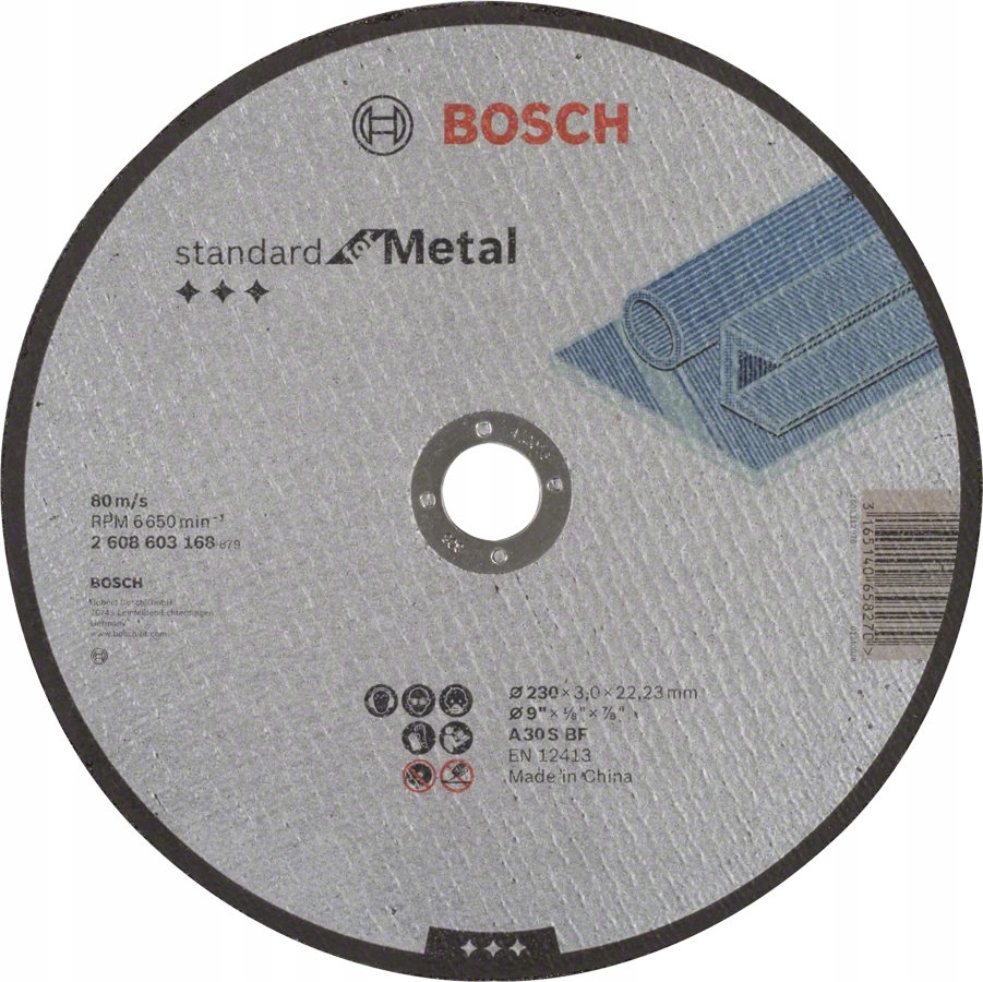 

Tarcza Tnąca Korundowa Do Metalu 230mm Bosch