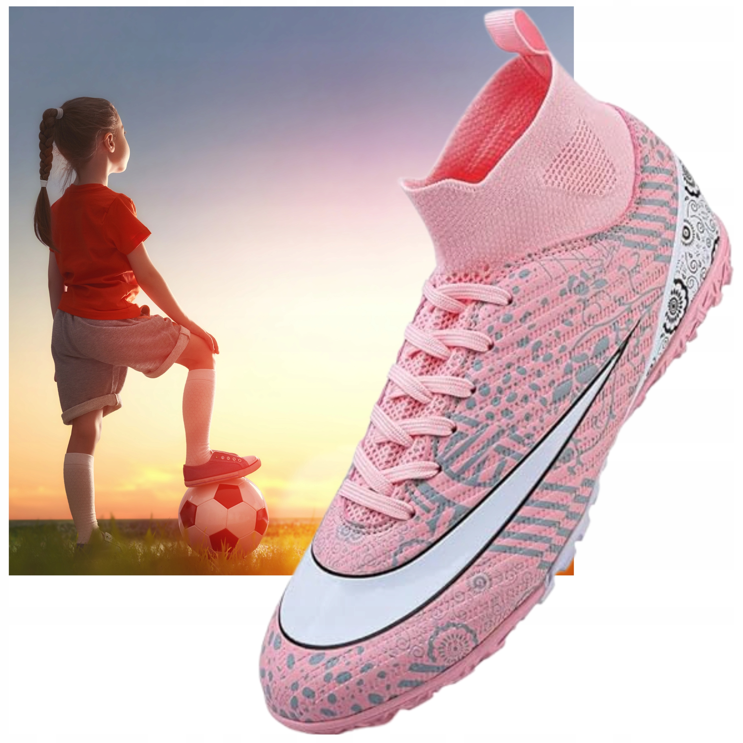 Halówki Buty sportowe piłkarskie turfy treningowe do piłki nożnej ROZM.38