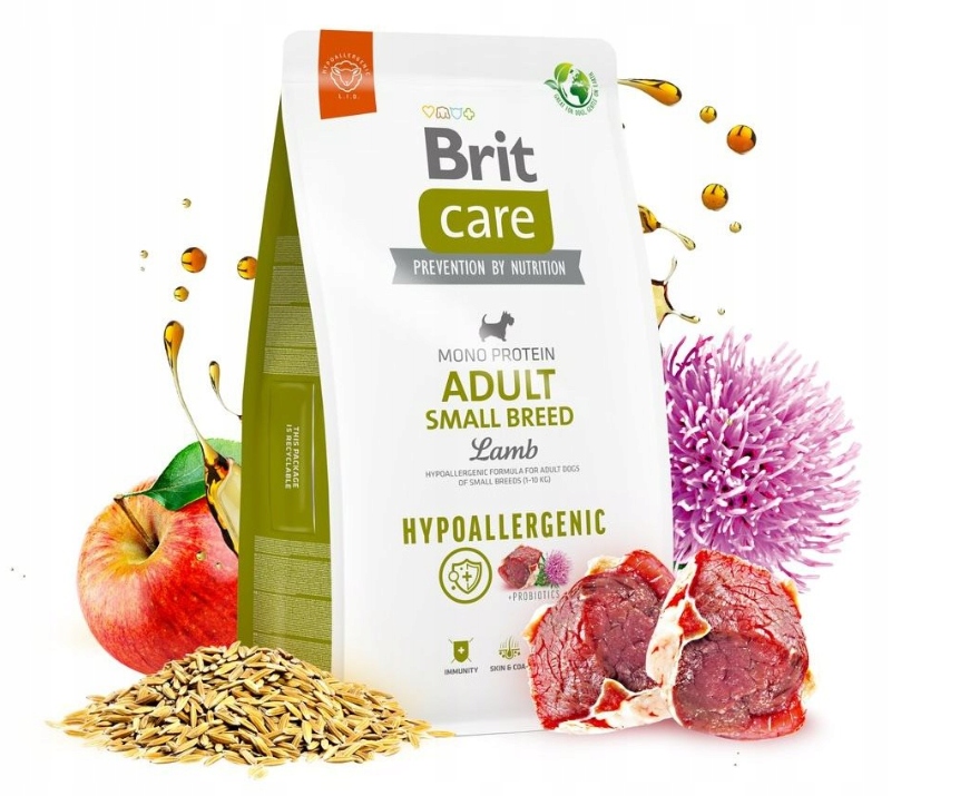 Brit Care Dog Hypoallergenic Adult Small Lamb Karma dla dorosłego Psa 7kg