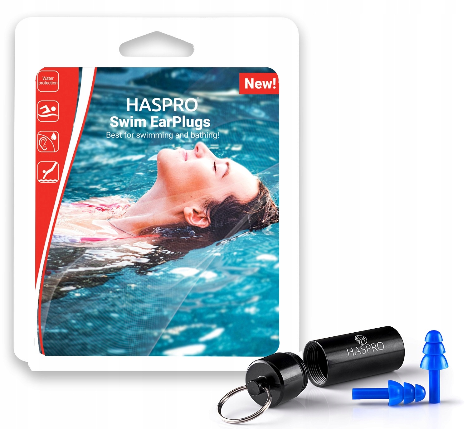 

Zatyczki Do Uszu Stopery Do Pływania Haspro Swim