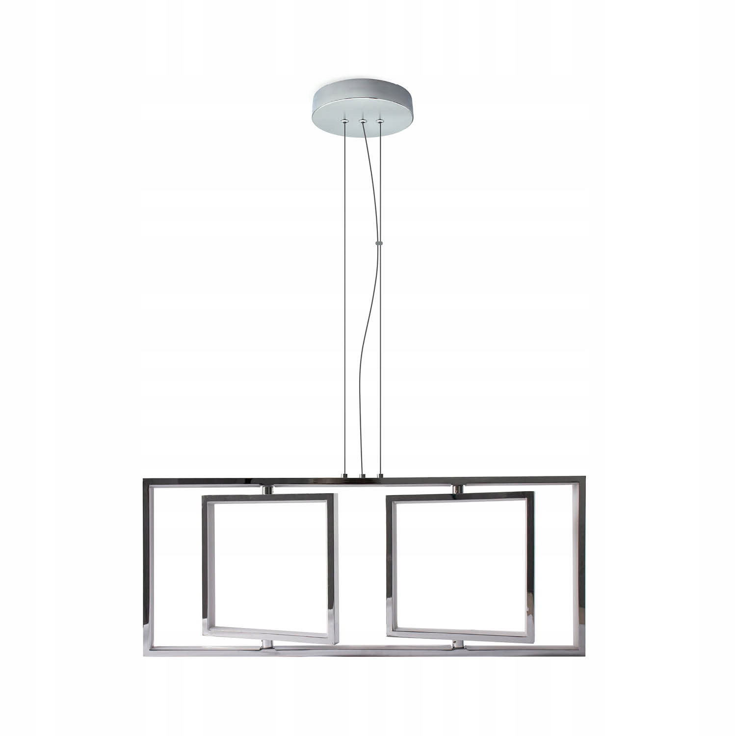 Závesná lampa Nuria Led Stropná Pohyblivý štvorec