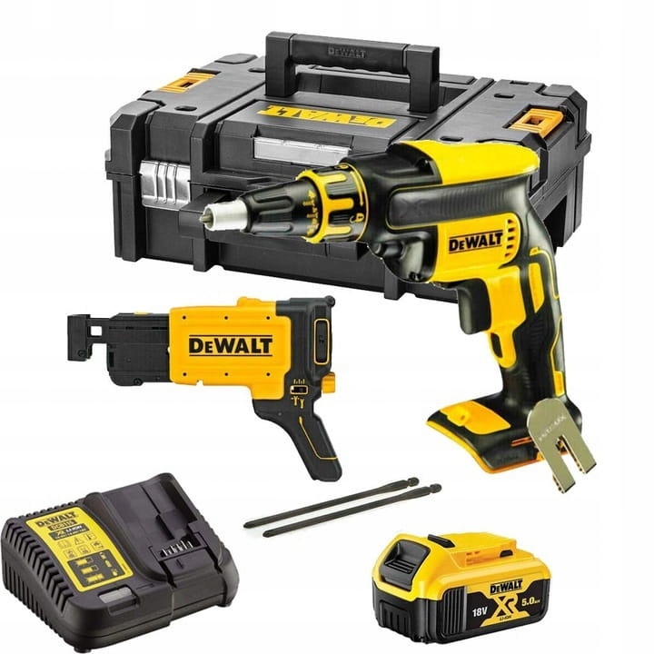Dewalt DCF620P1 Wkrętarka Do Płyt Gk 18V 1x5Ah
