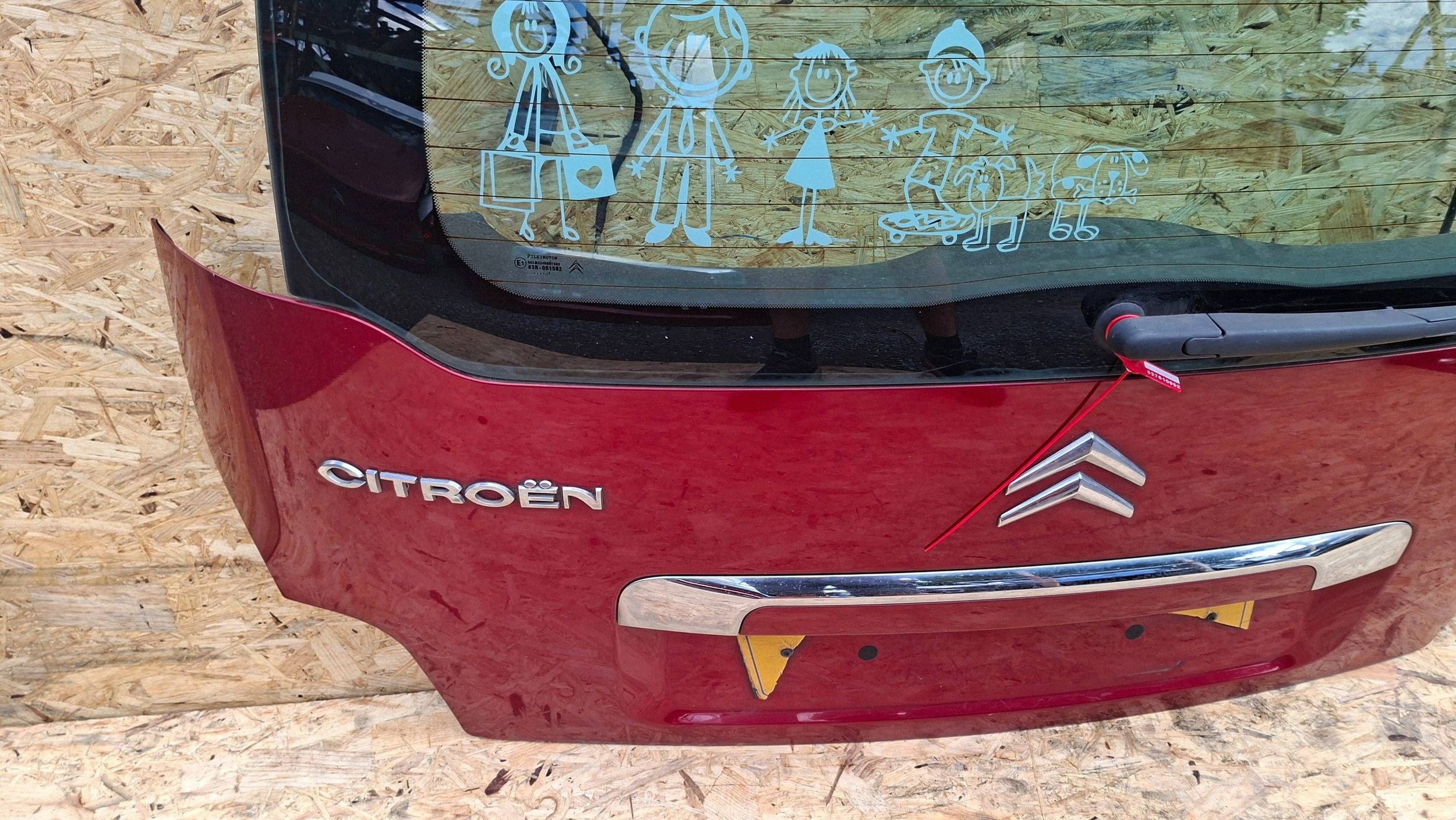 trunk door boot CITROEN C3 PICASSO 2008