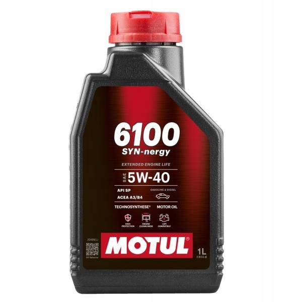 Olej silnikowy Motul 6100 SYN-nergy 5W40 1L 112961