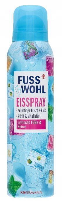 Fusswohl Chladivý sprej dezodorant antiperspirant na nohy 150ml