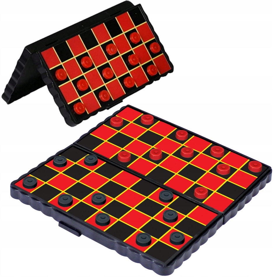 WARCABY MAGNETYCZNE MINI PODRÓŻNE NA MAGNES Nazwa Checkers