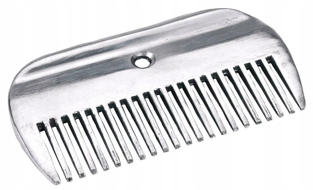Grzebień do grzywy i ogona aluminiowy Kerbl 10cm