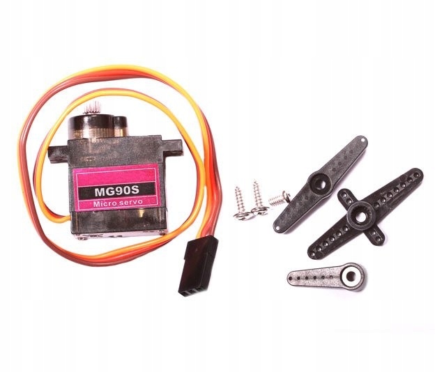 

Micro serwo MG90S 180 stopni metalowe zębatki
