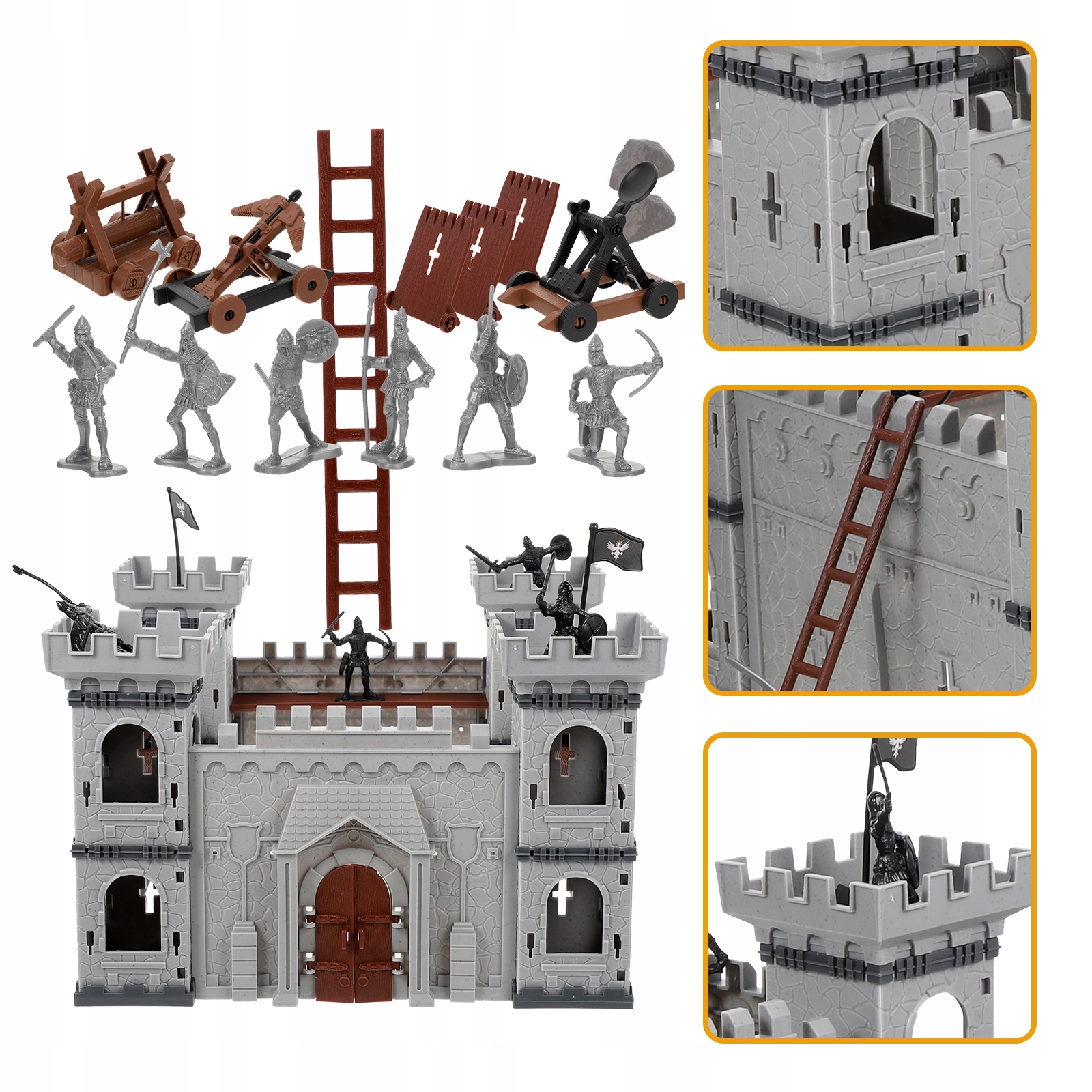 ZESTAW WOJSKOWYCH DEKORACYJNE I REALISTYCZNE Marka bez marki