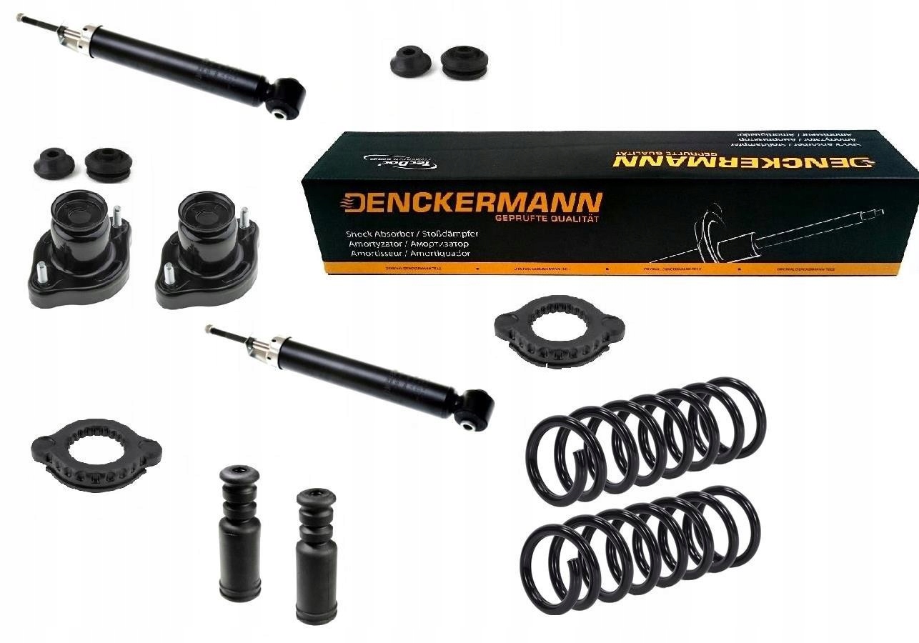 Tlumiče Polštáře Pružiny Mitsubishi Outlander II Cw 2006- Zadní Sada