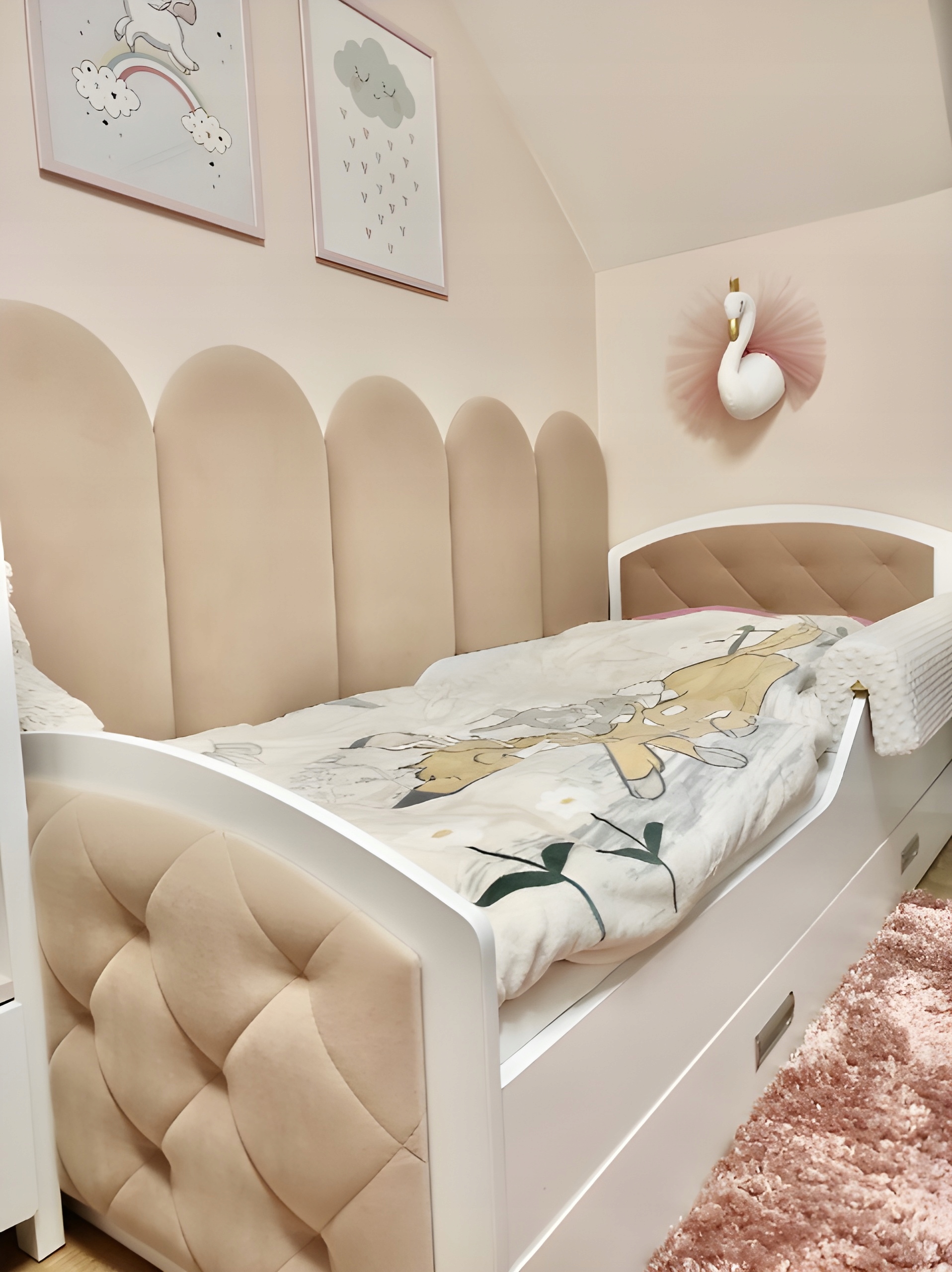 PANELE TAPICEROWANE DZIECIĘCE PŁOTEK SZPIC 60 X 20 Producent Meble Angelo