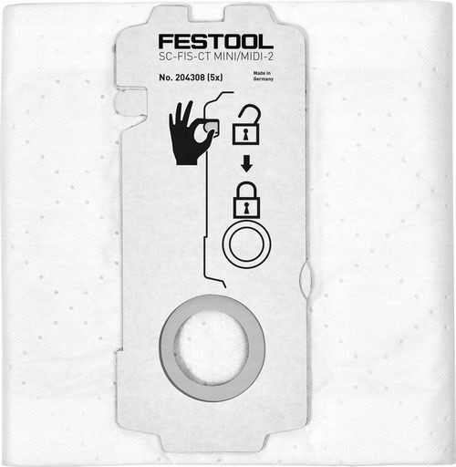 Filtrační sáček 5ks Festool Selfclean Sc Fis Ct Mini MIDI 2 5 CT15 204308