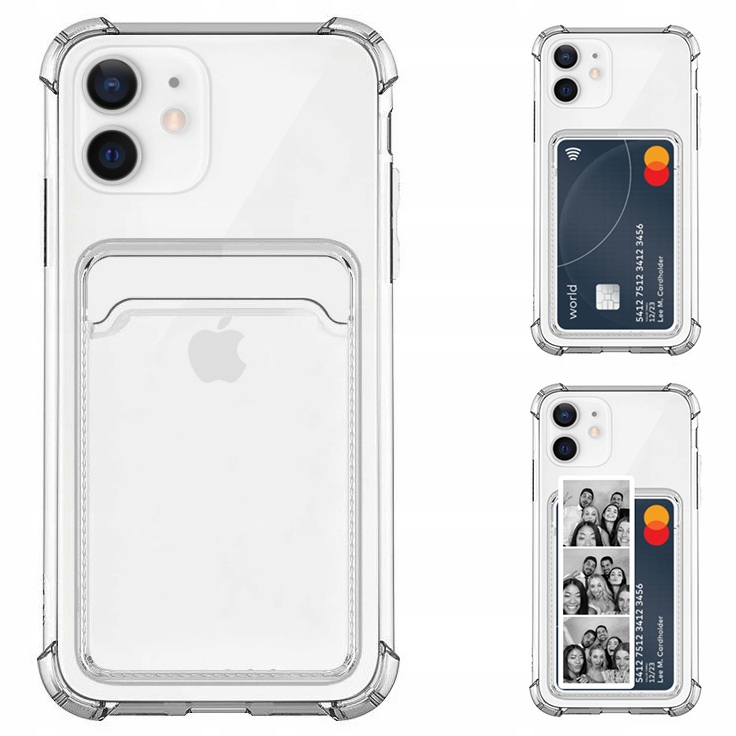 

Etui Case Kieszeń na Kartę do Apple iPhone 12 Mini