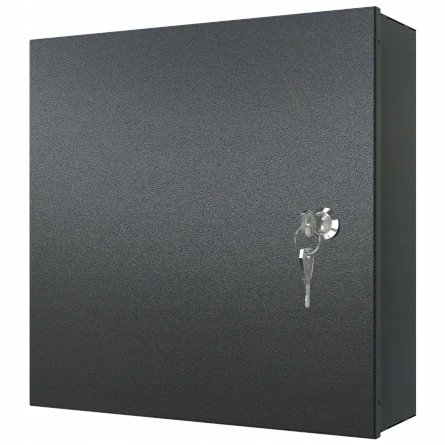 Obudowa Metalowa Natynkowa Szafa Skrzynka TPR-3 300x300x100mm Czarna