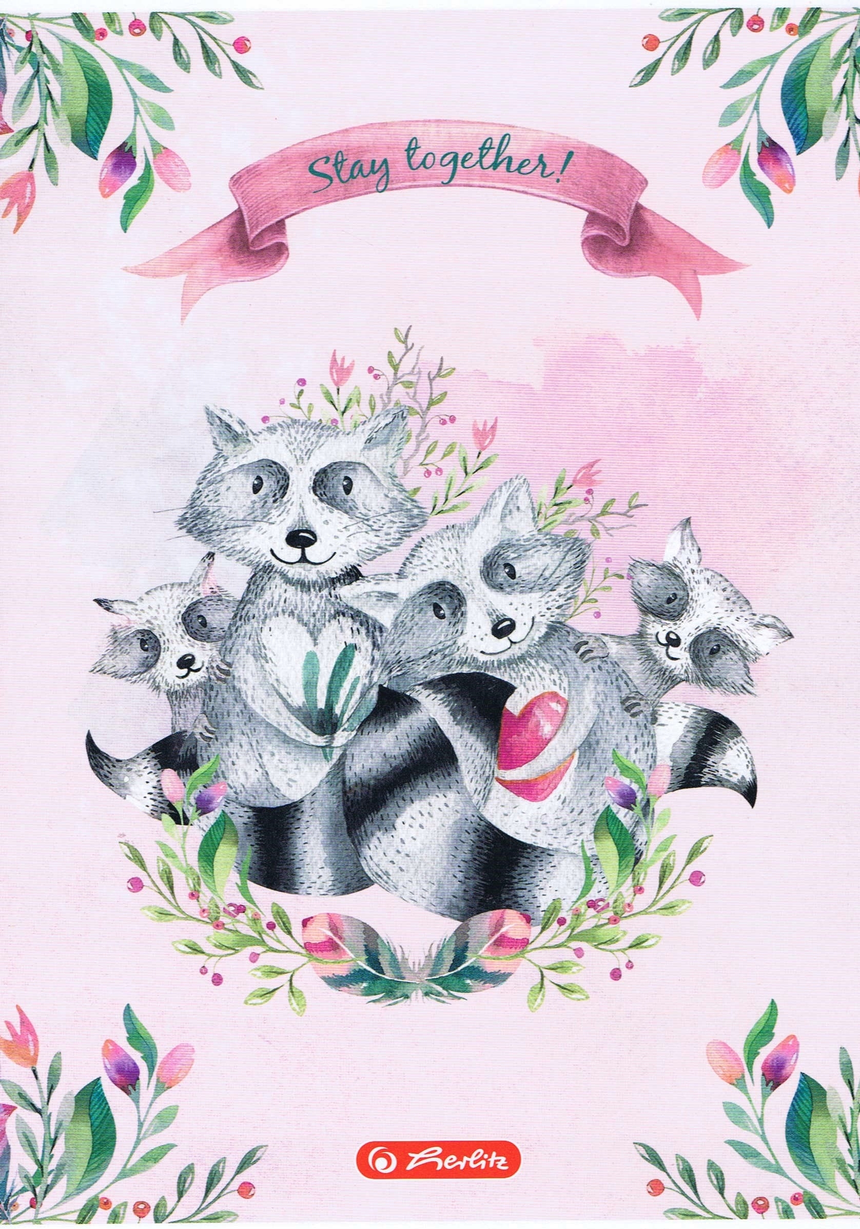 Zeszyt Herlitz A5-16 KRATKA - Fairy Animals - SZOPY