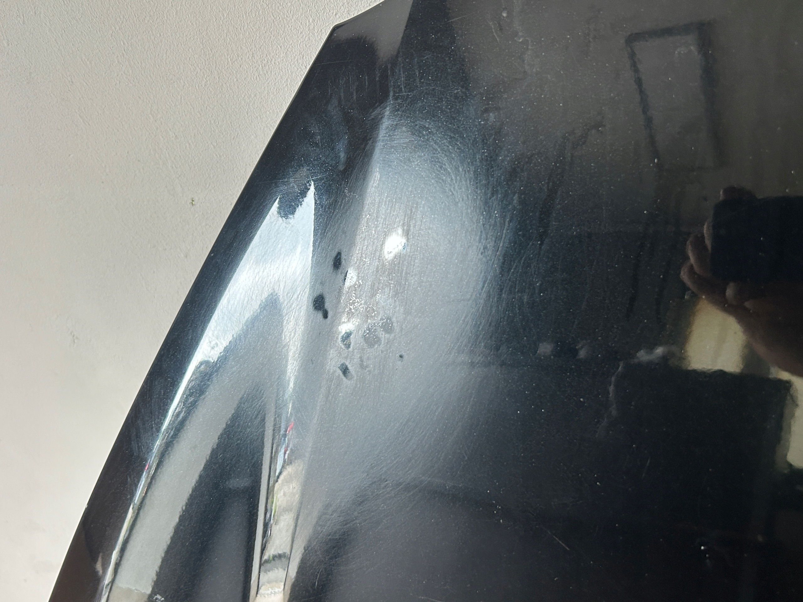 FORD FIESTA MK7 LIFT 2012-2017 bonnet front BLACK PANTHER original
