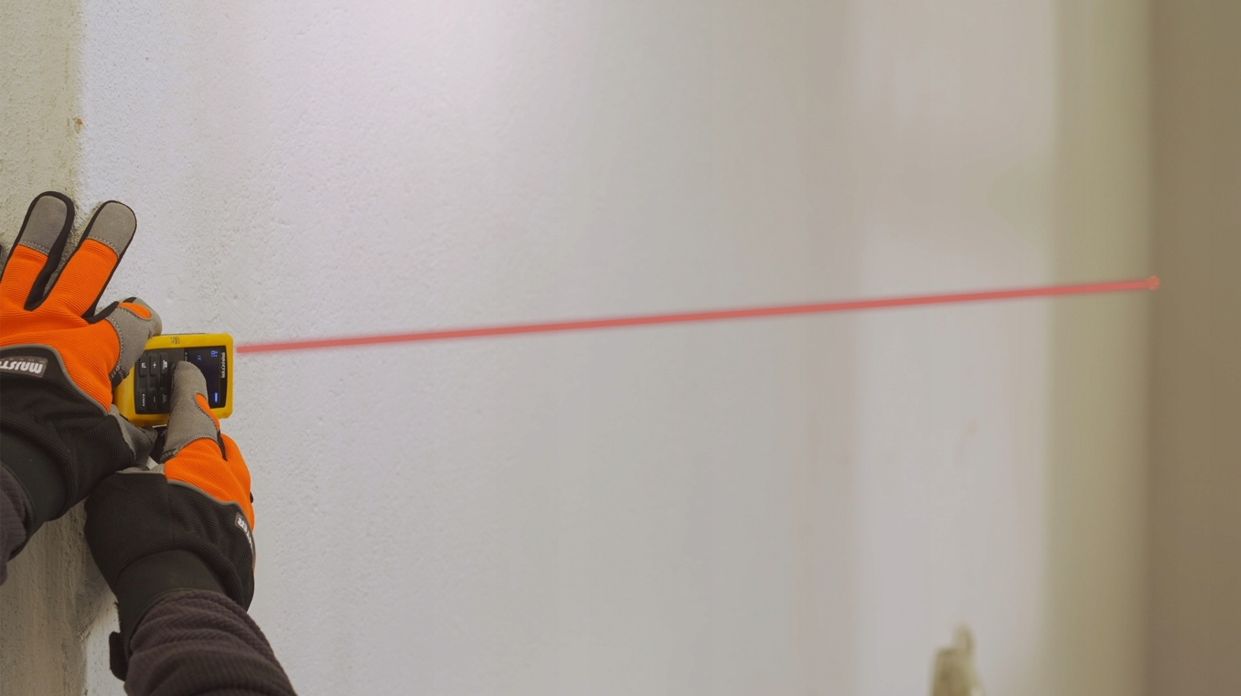 DALMIERZ LASEROWY MIERNIK ODLEGŁOŚCI CYFROWY 50M POZIOMICA KĄTOMIERZ GOLD Stan opakowania oryginalne