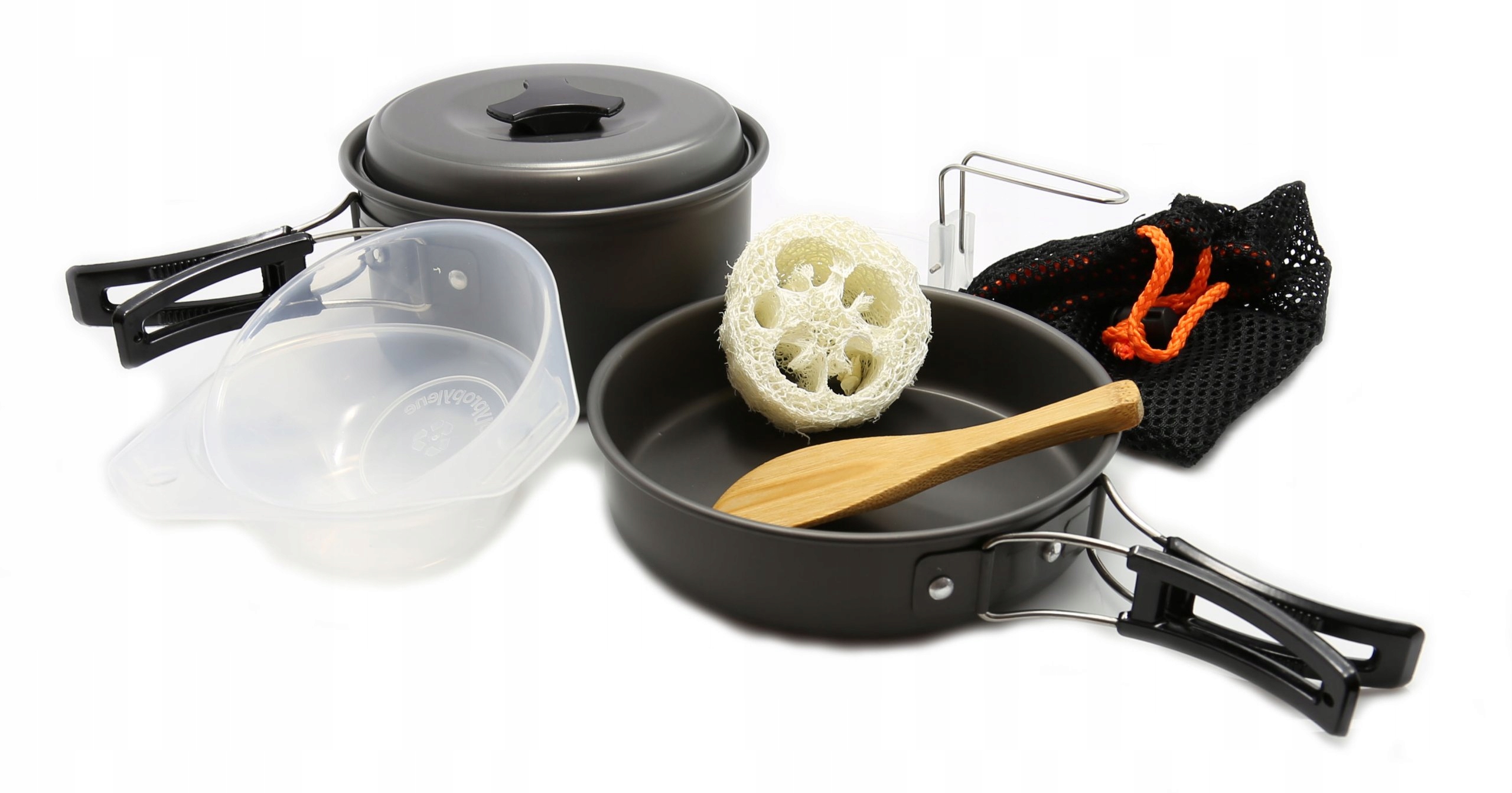 NACZYNIA GARNKI TURYSTYCZNE składane dla 1-2 OSÓB Model ds-200