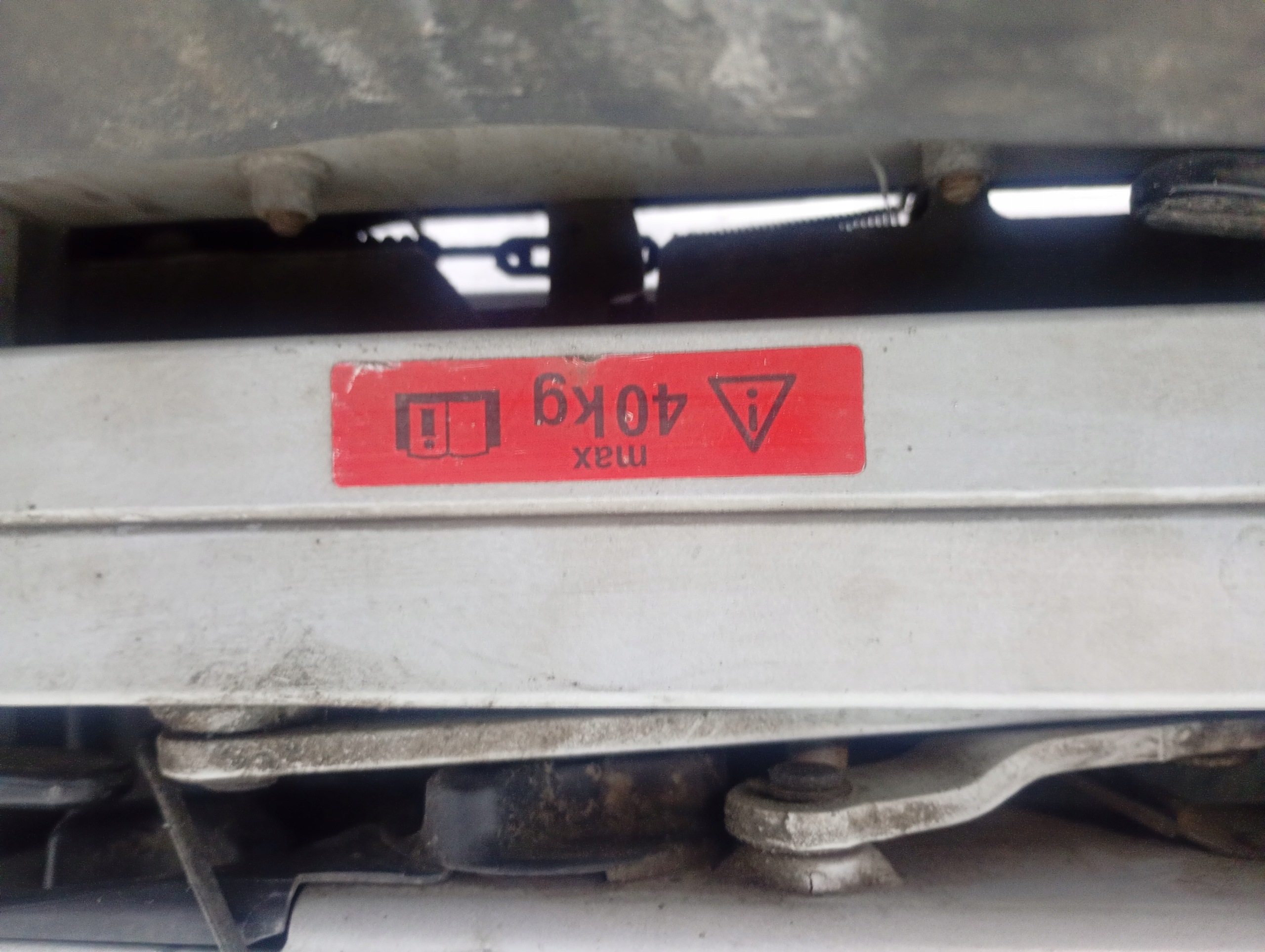 Opel Corsa D 06-14 boot ROWEROWY rear rear part