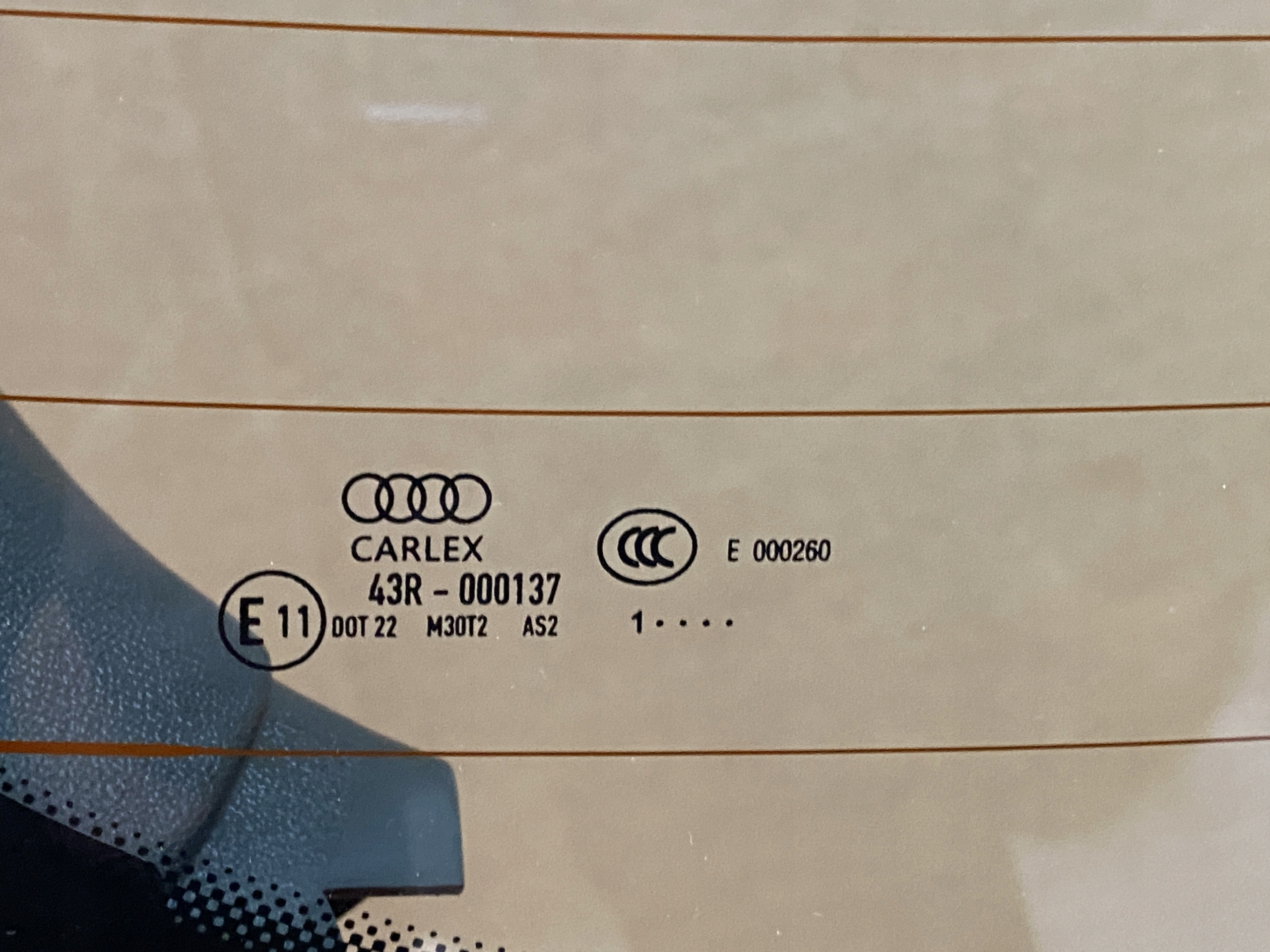 AUDI TT 8S trunk door boot LY3U
