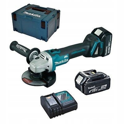 Makita DGA506RTJ úhlová bruska 18V 2x5Ah