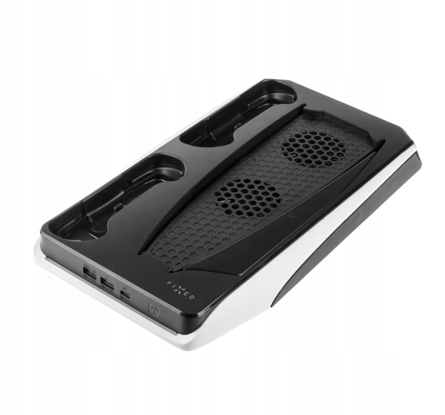 Wielofunkcyjna stacja chłodząca i ładująca do PS5 dla dwóch kontrolerów