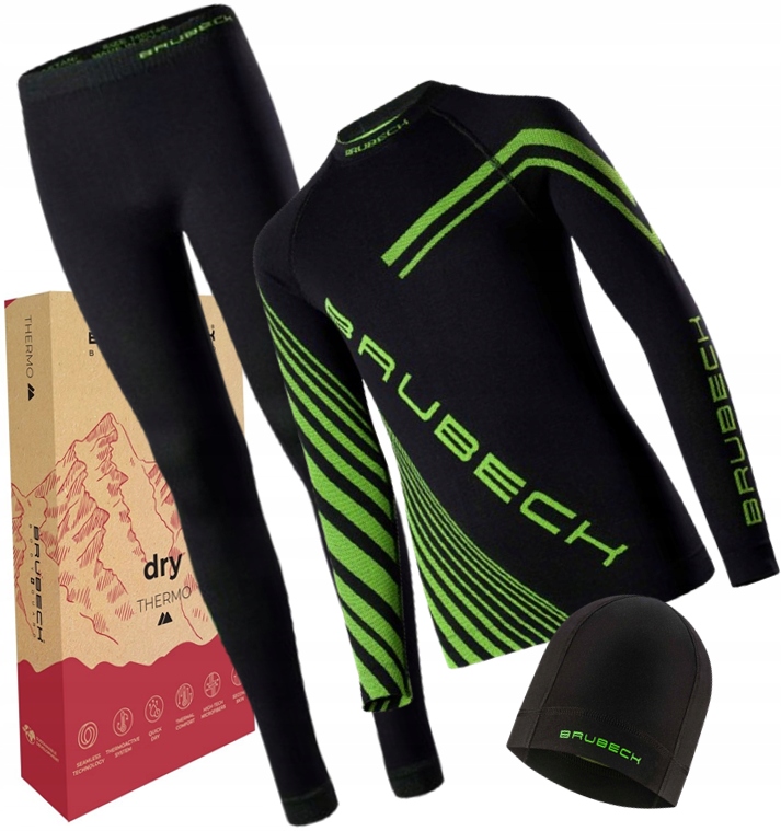 Dziecięca bielizna termoaktywna Brubeck Czapka rozmiar 152-158