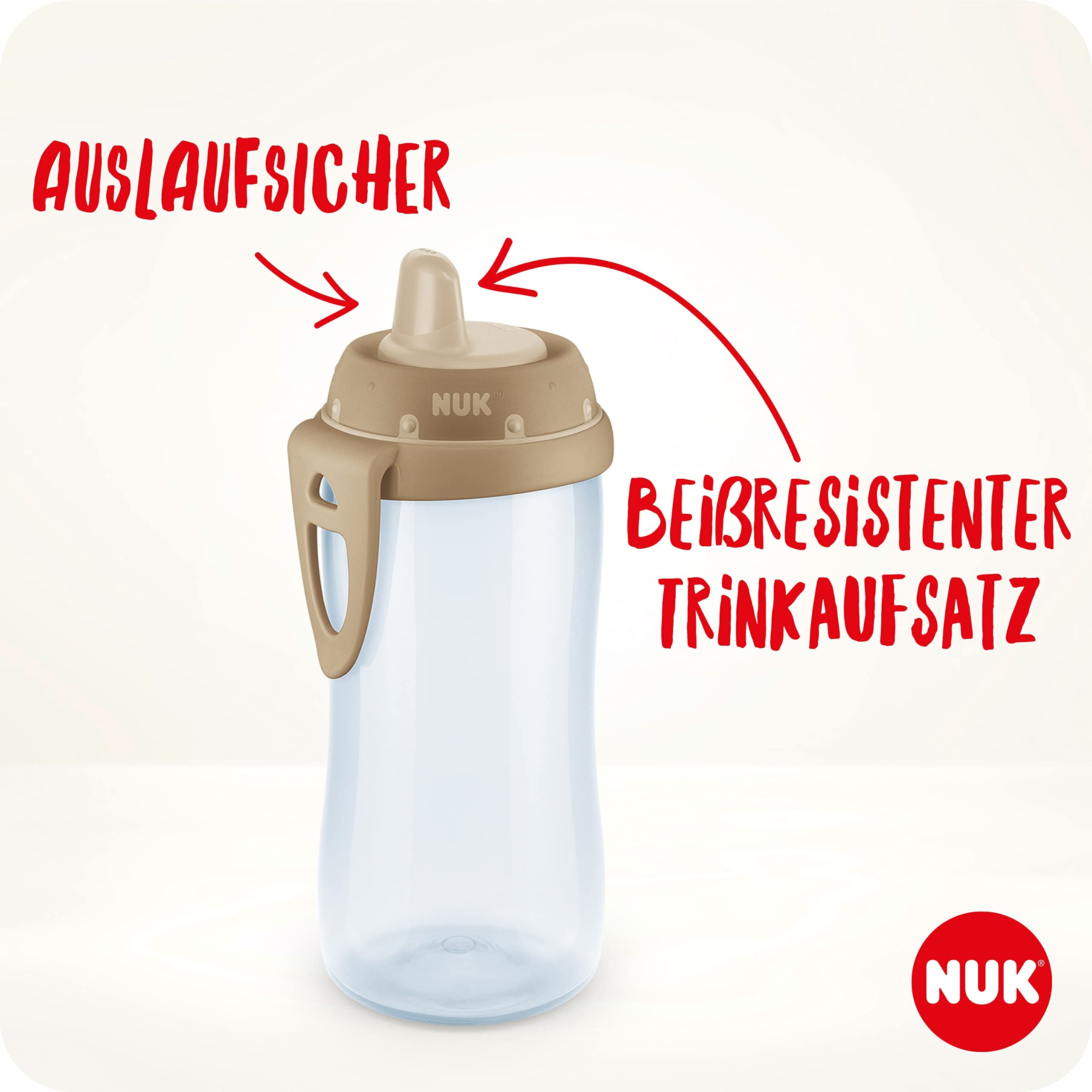 NUK Kubek Treningowy Dla Dzieci 12M+ 300ml Bezzapachowy BPA Free — miniatura 3
