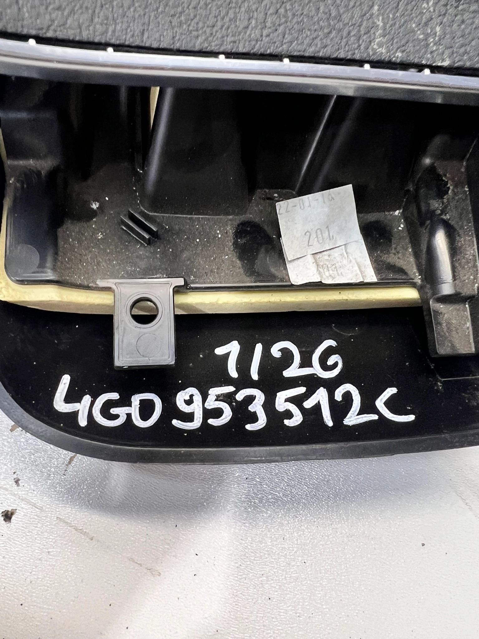 Blende Abdeckung der Lenksäule des Lenkrads AUDI A6 C7 A7 4G0953512C 1/26