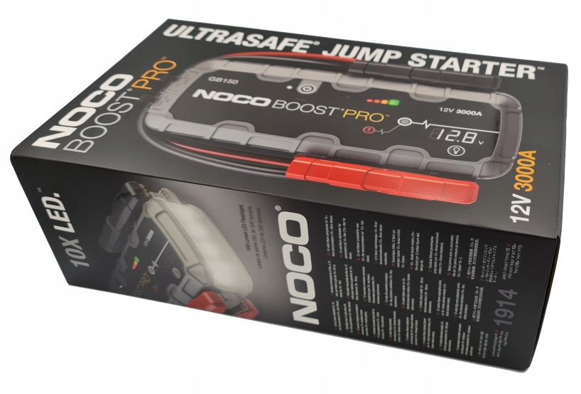 NOCO Boost GB150 3000A Powerbank Rozruchowa 12V 9L Benz. 7L Diesel — miniatura 11