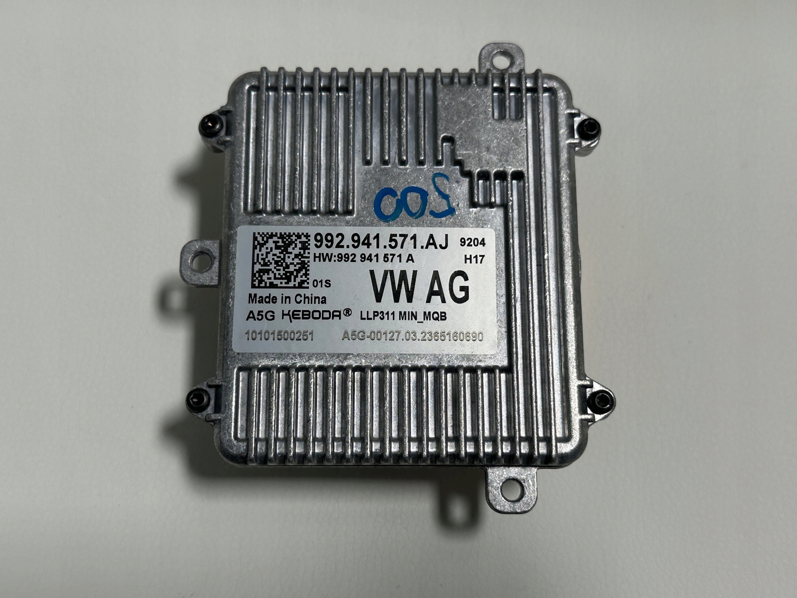 Skoda Audi Volkswagen Seat module control unit 992941571AJ