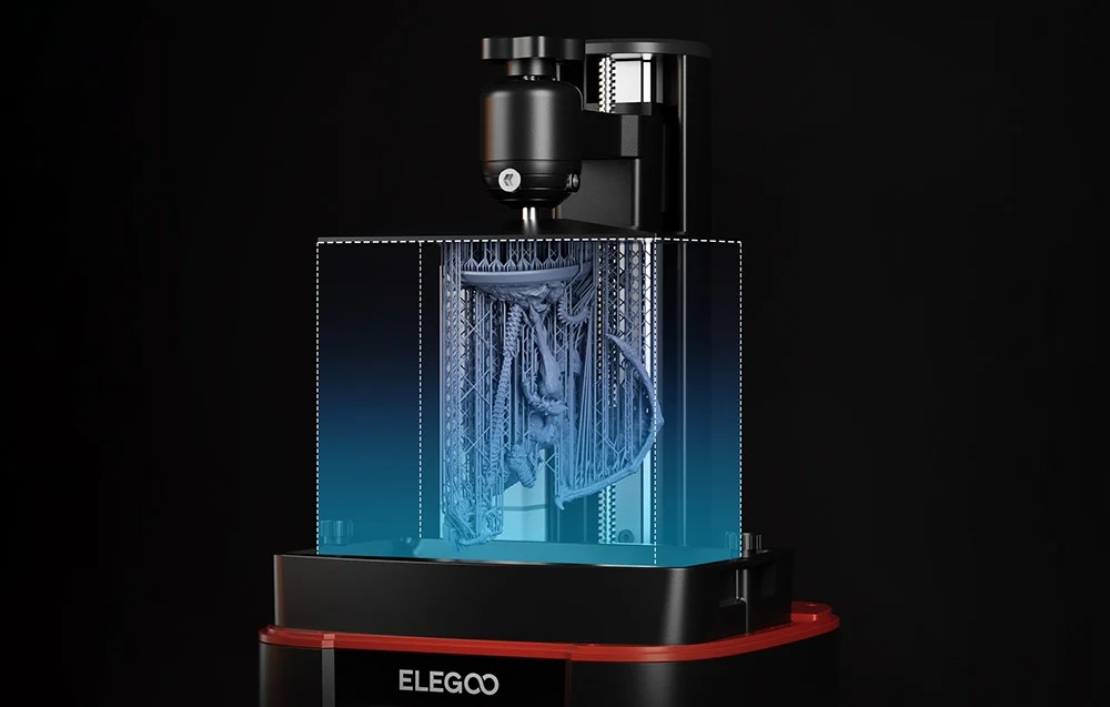 ELEGOO DRUKARKA 3D MARS 4 70MM/H STEREOLITOGRAFIA MSLA 8520*4320 Technologia druku SLA