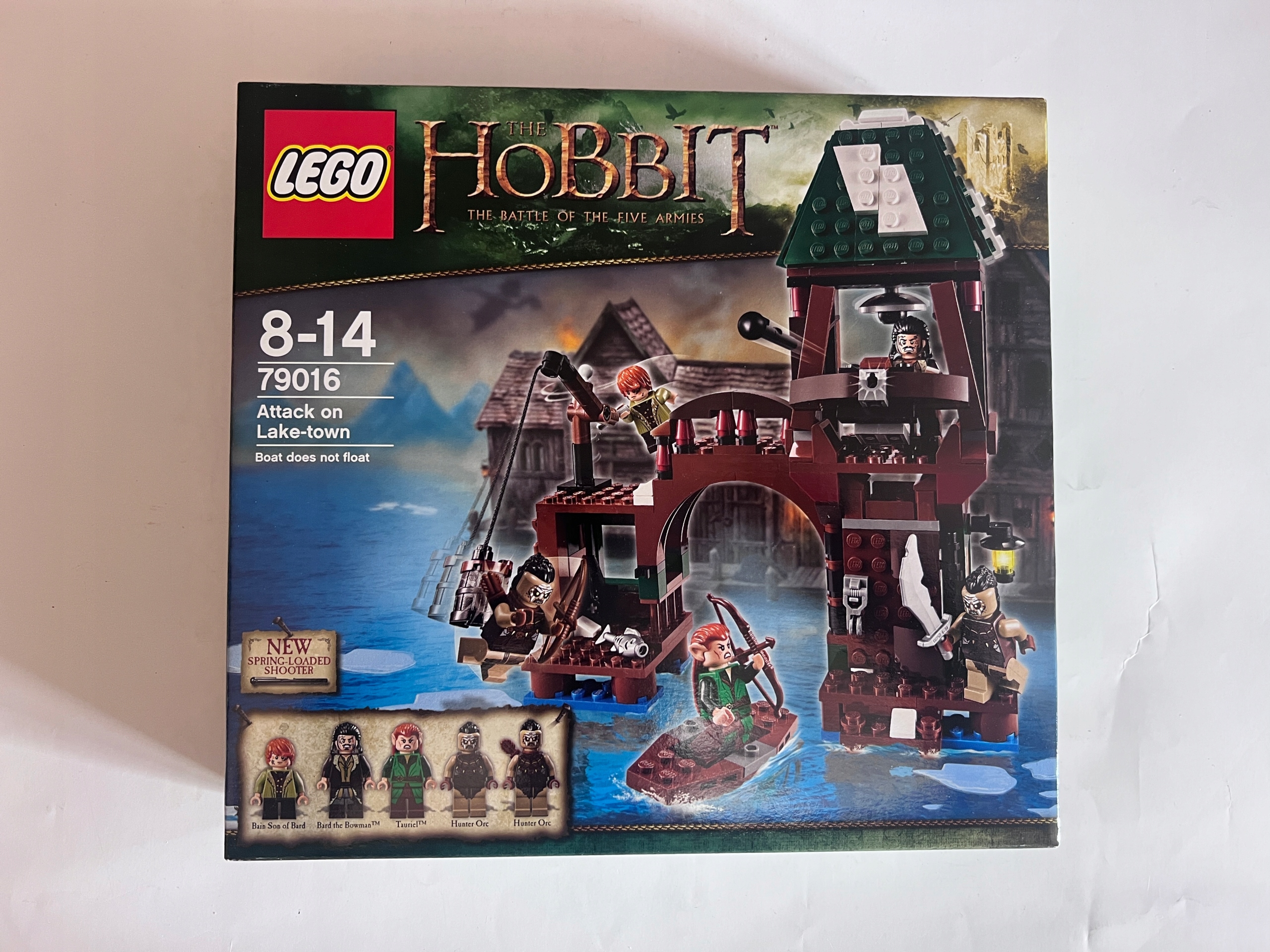 Lego 79016 The Lord of the Rings Hobbit Atak na Miasto na Jeziorze z 2014r